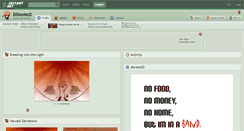 Desktop Screenshot of dillonmcd.deviantart.com