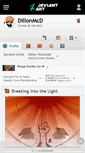 Mobile Screenshot of dillonmcd.deviantart.com