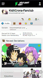 Mobile Screenshot of kidxcrona-fanclub.deviantart.com