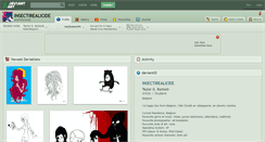 Desktop Screenshot of insectirealicide.deviantart.com