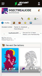 Mobile Screenshot of insectirealicide.deviantart.com