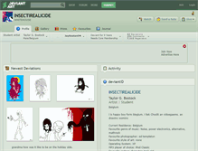 Tablet Screenshot of insectirealicide.deviantart.com