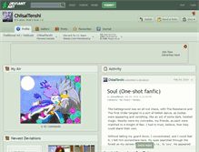 Tablet Screenshot of chiisaitenshi.deviantart.com