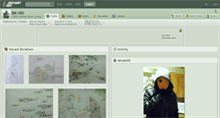 Desktop Screenshot of dx-101.deviantart.com