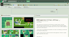 Desktop Screenshot of darkdragonn.deviantart.com