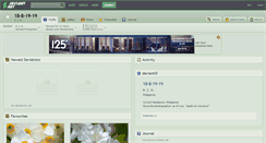 Desktop Screenshot of 18-8-19-19.deviantart.com