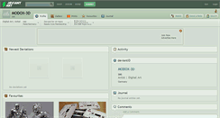 Desktop Screenshot of modox-3d.deviantart.com