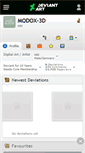 Mobile Screenshot of modox-3d.deviantart.com