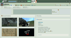Desktop Screenshot of addzzzzz.deviantart.com