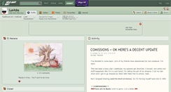 Desktop Screenshot of luvicks.deviantart.com