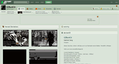 Desktop Screenshot of gzbunk3r.deviantart.com