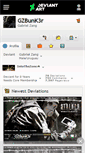 Mobile Screenshot of gzbunk3r.deviantart.com