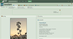 Desktop Screenshot of flameofspirit.deviantart.com