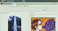 Desktop Screenshot of macbeth-is-my-cat.deviantart.com