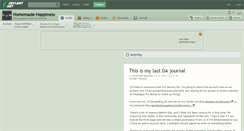 Desktop Screenshot of homemade-happiness.deviantart.com