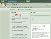 Tablet Screenshot of commonershipping-fc.deviantart.com