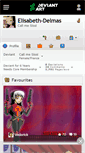 Mobile Screenshot of elisabeth-delmas.deviantart.com