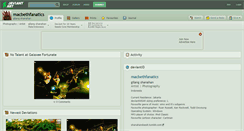 Desktop Screenshot of macbethfanatics.deviantart.com