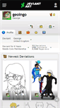 Mobile Screenshot of geoingo.deviantart.com
