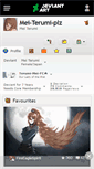 Mobile Screenshot of mei-terumi-plz.deviantart.com