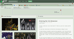 Desktop Screenshot of emerald-shine.deviantart.com
