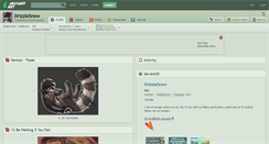 Desktop Screenshot of drizzlesnow.deviantart.com