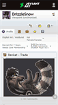 Mobile Screenshot of drizzlesnow.deviantart.com