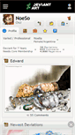 Mobile Screenshot of noeso.deviantart.com