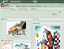 Tablet Screenshot of noeso.deviantart.com