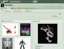 Tablet Screenshot of galvaridarts.deviantart.com