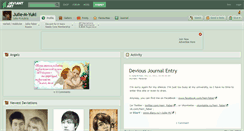 Desktop Screenshot of julie-m-yuki.deviantart.com