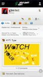 Mobile Screenshot of g3m1n1.deviantart.com