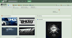 Desktop Screenshot of ic3d.deviantart.com