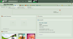 Desktop Screenshot of bury-the-corpse.deviantart.com