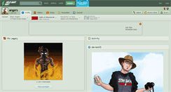 Desktop Screenshot of angers.deviantart.com