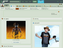 Tablet Screenshot of angers.deviantart.com