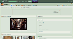 Desktop Screenshot of miriam70.deviantart.com