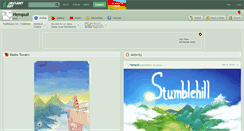 Desktop Screenshot of hempuli.deviantart.com