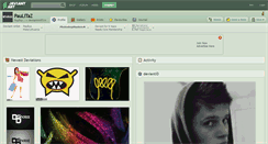 Desktop Screenshot of paulitaz.deviantart.com
