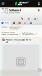 Mobile Screenshot of gotham-1.deviantart.com