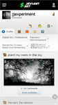 Mobile Screenshot of jjexperiment.deviantart.com