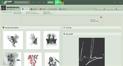 Desktop Screenshot of alexismarcou.deviantart.com