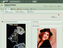 Tablet Screenshot of kalokeri-thallassa.deviantart.com