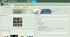 Desktop Screenshot of animari.deviantart.com