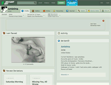 Tablet Screenshot of amieima.deviantart.com