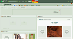 Desktop Screenshot of hentaihunter1.deviantart.com