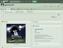 Tablet Screenshot of apartment42b.deviantart.com