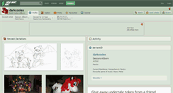Desktop Screenshot of darkcoolex.deviantart.com