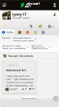 Mobile Screenshot of lynny17.deviantart.com
