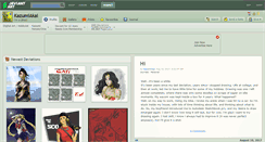 Desktop Screenshot of kazumiakai.deviantart.com
